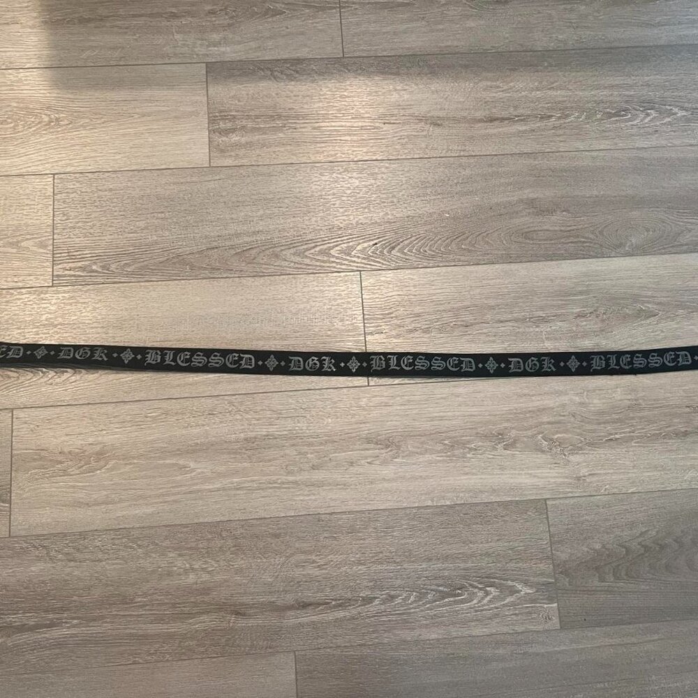 DGK “Glory Scout black web belt” Old English”